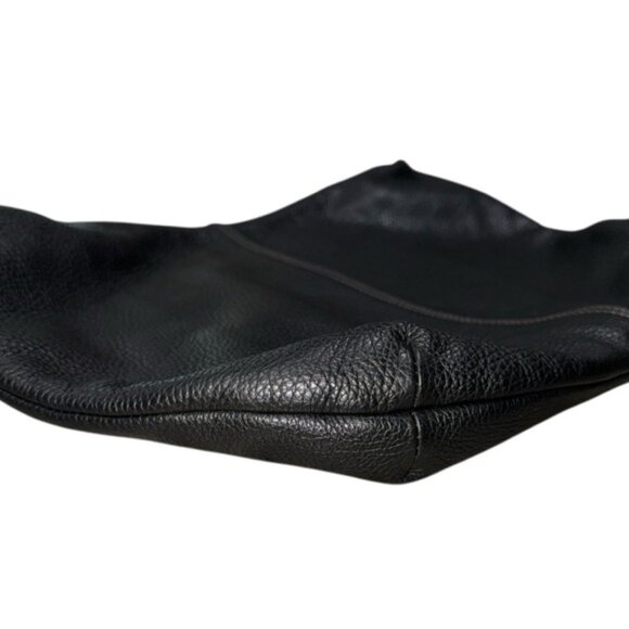 FURLA BLACK CROSSBODY BAG - PEBBLED LEATHER - EUC - Picture 10 of 10